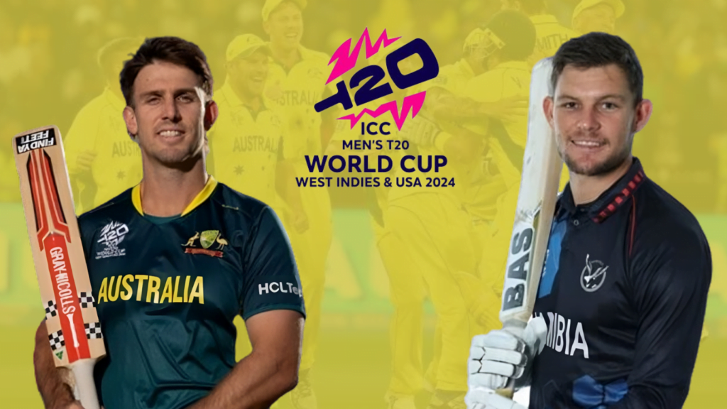 T20 World Cup 2024 Australia vs Namibia के वॉर्म-अप मैच में ऑस्ट्रेलिया ने मात्र 10 ओवर में ही लक्ष्य ?